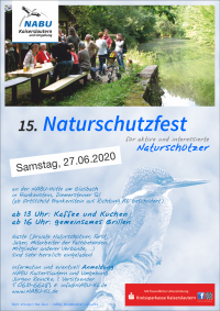 NABU-Naturschutzfest am Glasbach bei Frankenstein (Foto: NABU Kaiserslautern)