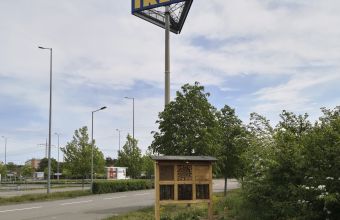 Insektenhotel des NABU Kaiserslautern und Umgebung bei IKEA Kaiserslautern
