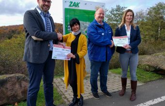 Spendenübergabe der ZAK und der REMEX SüdWest GmbH