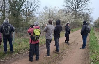 NABU-Vogelexkursion in Richtung Enkenbach