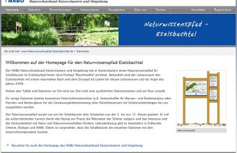 www.Naturwissenspfad.de bis 2019