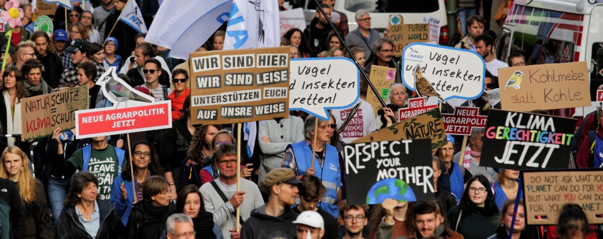 Klimastreik zur Klima-Wahl (NABU/Volker Gehrmann)